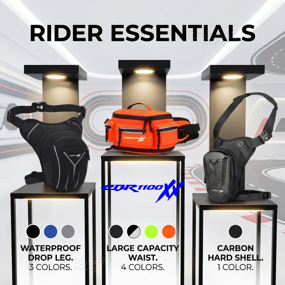 

For HONDA CBR 1100 XX CBR 1100XX 1996-2008 2005 2006 Motorcycle Leg Bag Waterproof Rider Waist Bag Cycling Bike Crossbody Bag