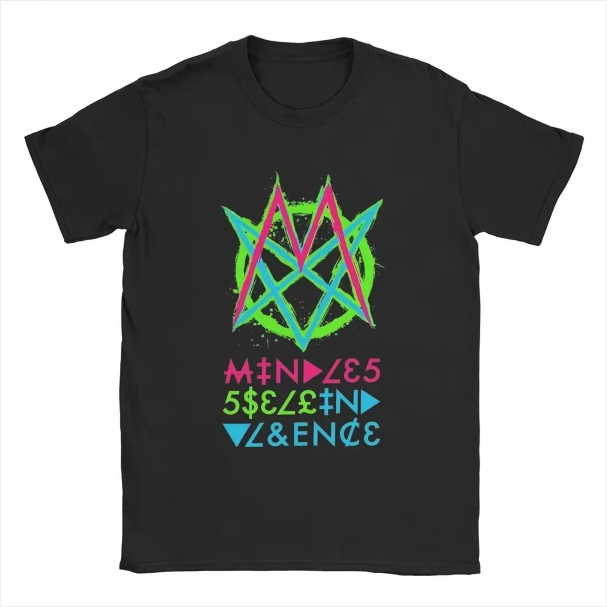 Msi Punk Band Music Mindless Self Indulgence Idol Band T-Shirt Baumwolle Grafik-T-Shirt Herren- und Damen-T-Shirt Sommer Streetwear – Detail 13