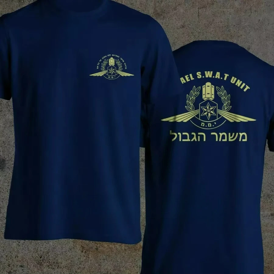 Israeli Counter-Terrorism Unit Israel Yamam Special Force T-Shirt 100% Cotton O-Neck Short Sleeve Casual Mens T-shirt Size S-3XL