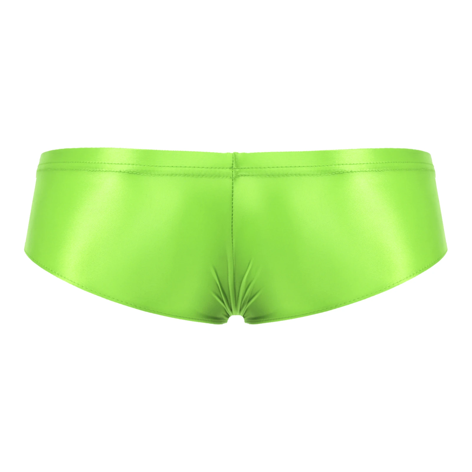 Swimwear Men Swimsuits Solid Color Low Rise Briefs Briefs Panties Elastic Waistband Underpants Underwear Swimming Shorts