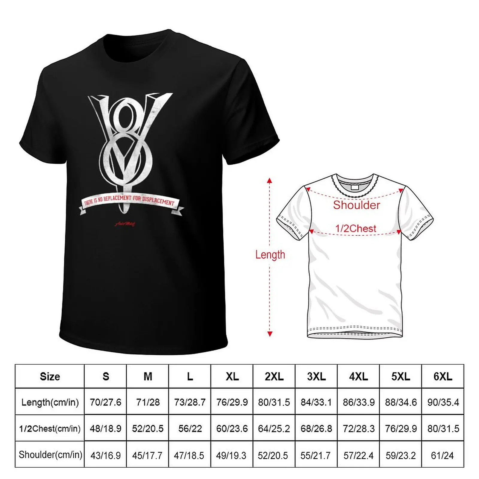 No Replacement for Displacement T-Shirt Thanksgiving Day Tee Top