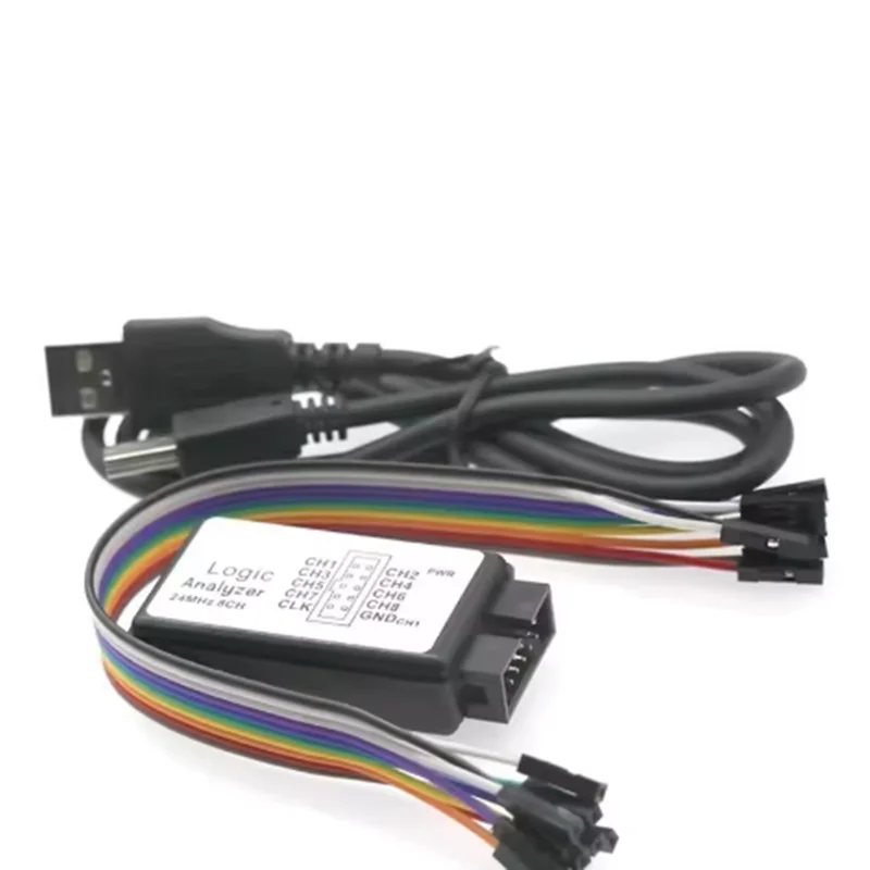 وحدة تحكم دقيقة لمحلل منطق USB لعينات ARM FPGA Debugger 24M و8 قنوات