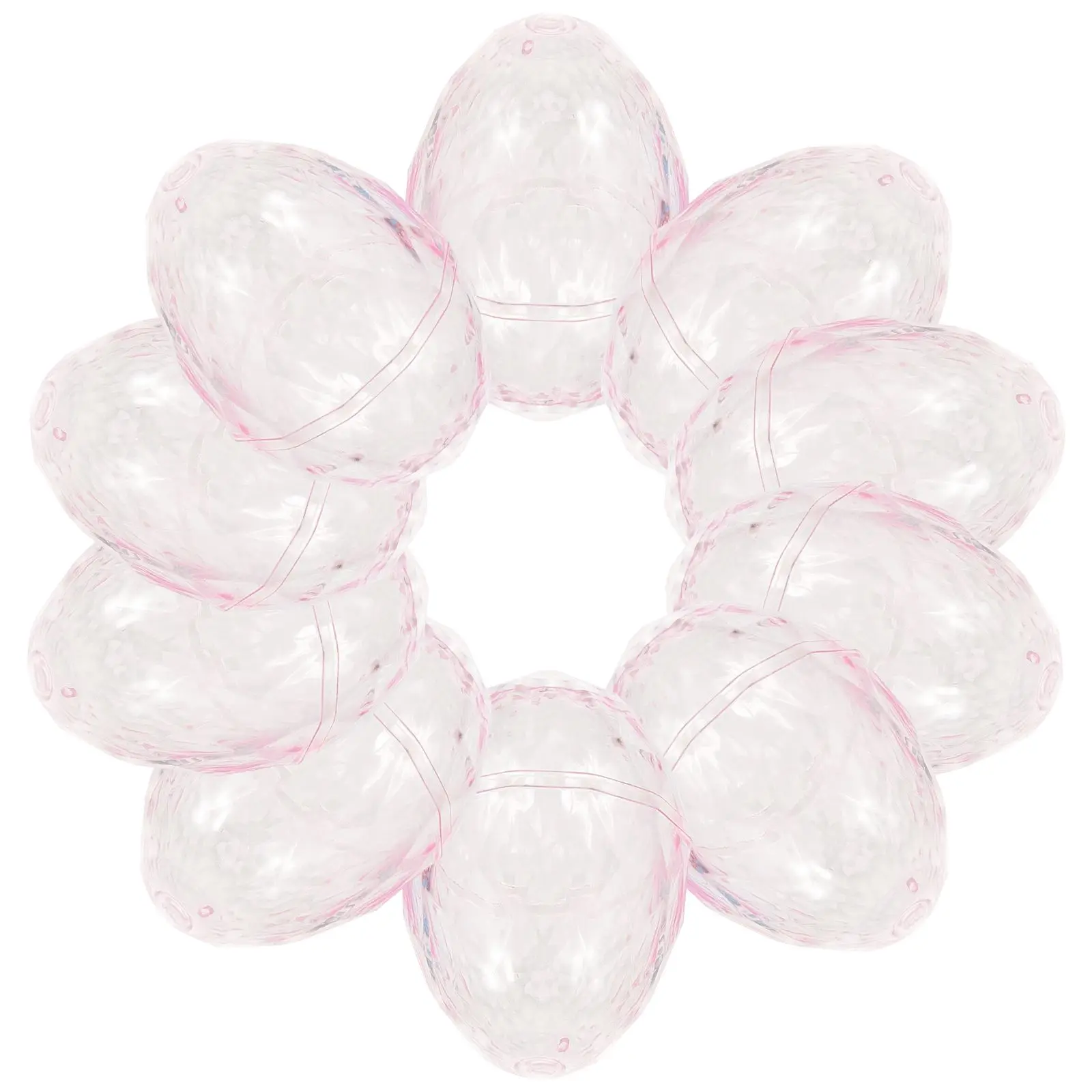 

Plastic Ball Candy Box Giant Ornaments Eggs Clear Fillable Egg Shape Fillable Egg Shaped Ornament Box DIY Balls Crafts Packaging