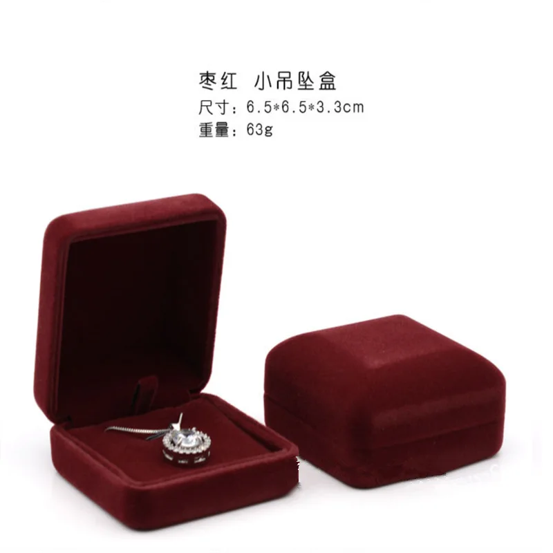 Premium Fuzzy Fabric Ring Box, High-End Engagement Jewelry Box, Matching Ring Box, Necklace Box, Bracelet Box