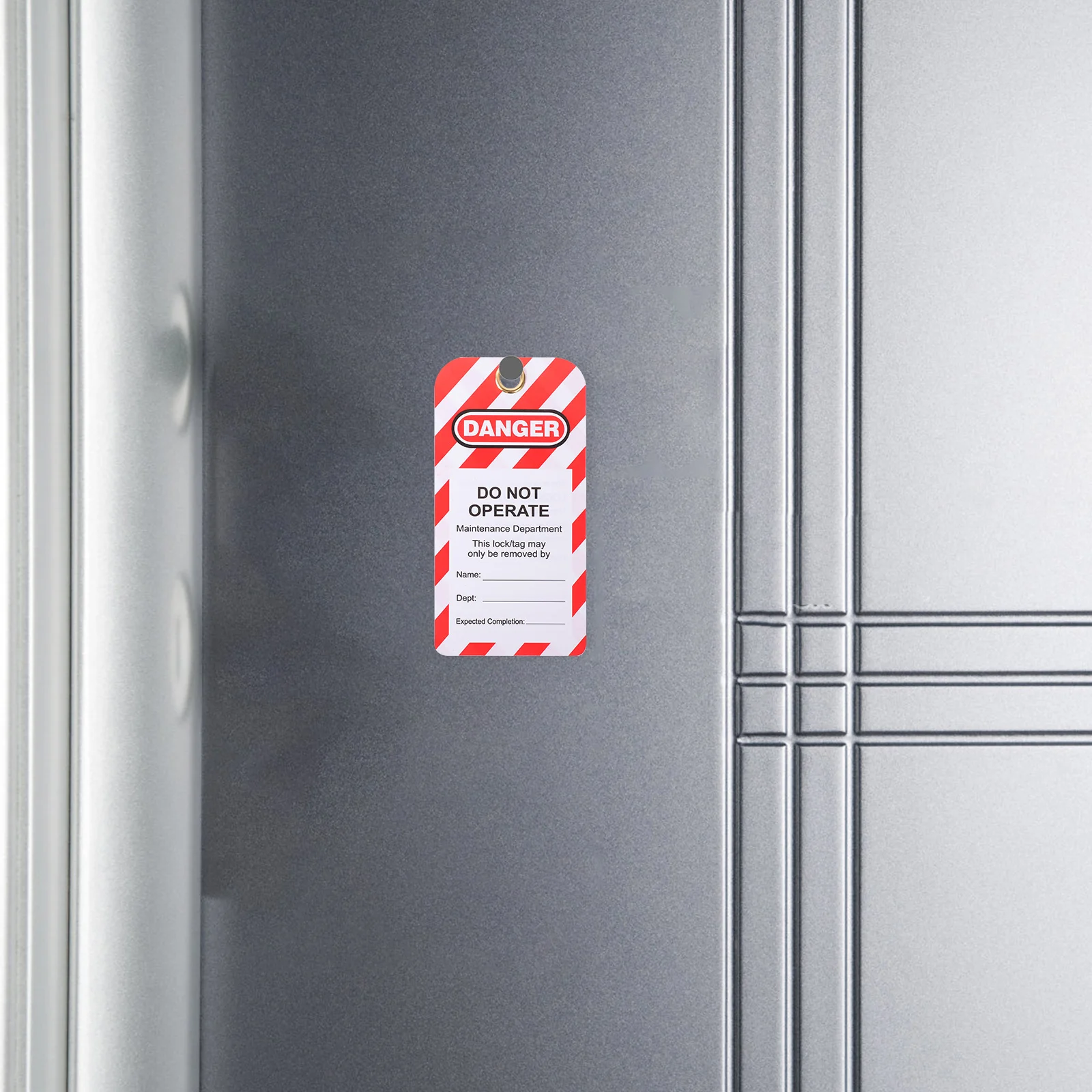 10 Pcs Handwriting Safety Warning Sign Valve Lockout Pvc Do Not Operate Hanging Tags Factory