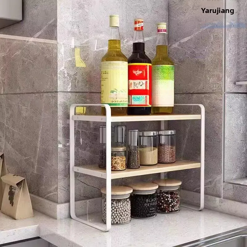 Etagere-de-rangement-de-cuisine-en-acier-inoxydable-organisateur-d'epices-multi-niveaux-etageres-metalliques-de-comptoir-support-pour-ustensiles-de-cuisine