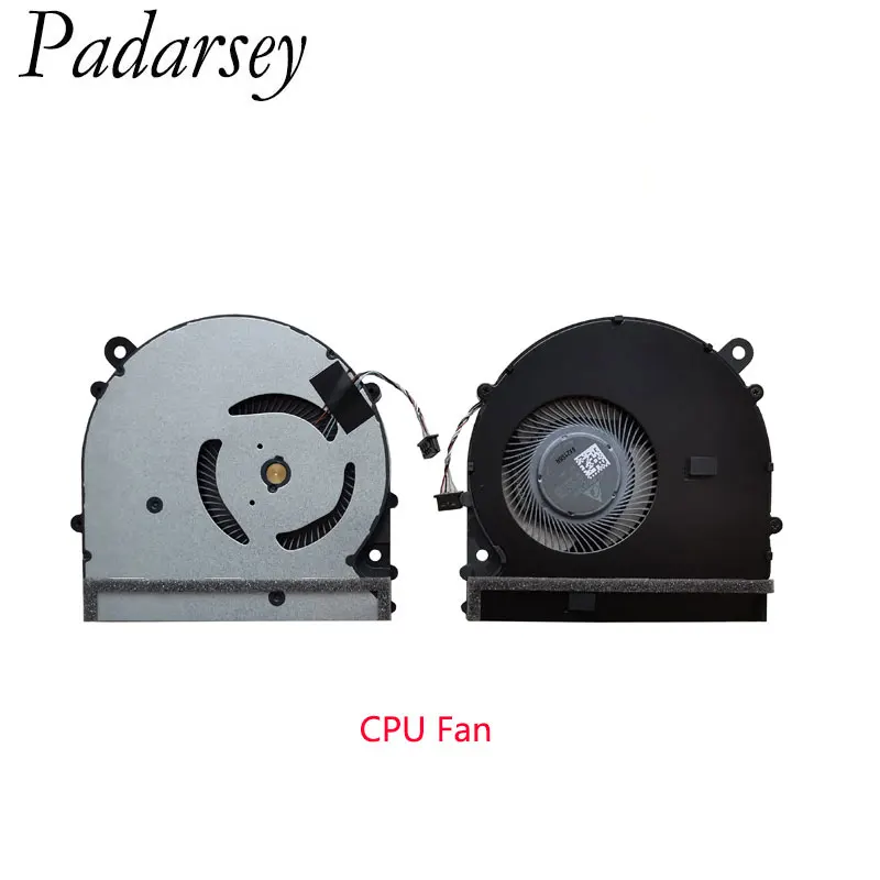 Padarsey cpu gpu ventilador de refrigeração ventiladores do portátil para xiaomi pro ar 15.6 171502 171501 computador radiadores refrigerador nd55c05 17e23 17e22