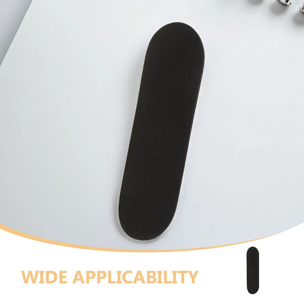 5 pçs fita de aperto de dedo para skate de dedo anti skid espuma substituição durável material do plutônio fácil aplicar longa duração