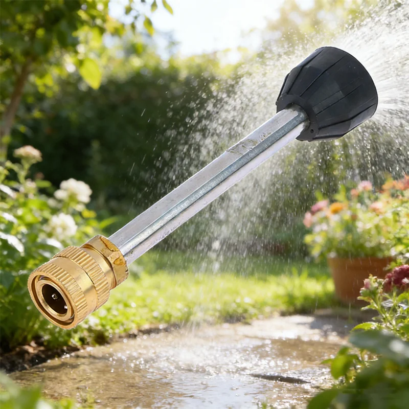 NEW High-Pressure Extension Nozzle for Cordless Water Gun Durable Stainless Steel Rod, Perfect for Rooftops, Hard-to-Reach Areas