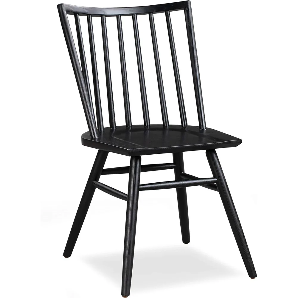 

Dining Chair, Ash Wood, Black,Dining Chair