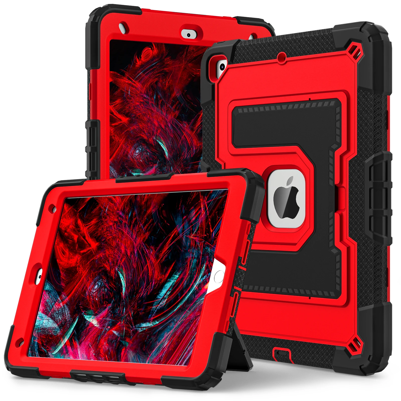 Tablet Protective Case C5 Models Are Suitable for iPad 10.2Inch 7Th 8Th 9Th (2019/2020/2021) with Stand 10 Colors Available