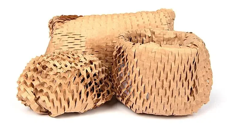 2-10M Honeycomb Cushioning Wrap Roll for Moving Shipping Packaging Gifts Recyclable Honeycomb Paper Supplies Bubble Paper Wrapp