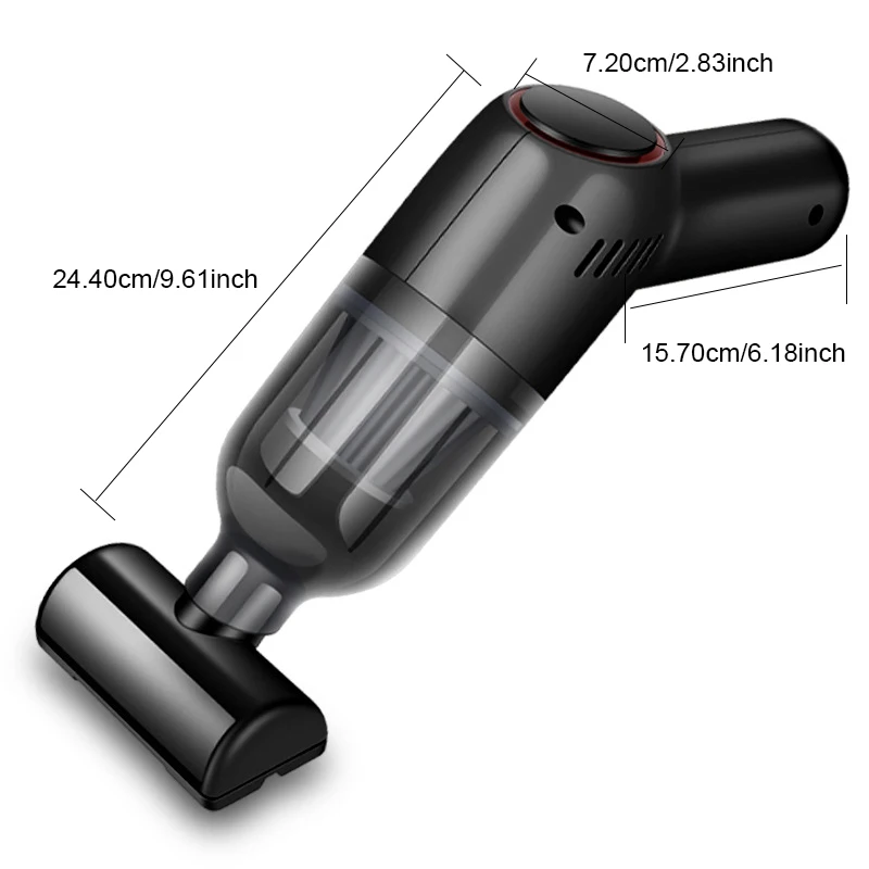 Cordless vacuum cleaner Car with household high-power charging mini handheld portable wool suction car vacuum cleaner