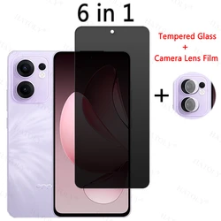 Privacy Screen Protector For Oppo Reno 13F Privacy Screen Protector Oppo Reno 13F 4G Full Cover Glass For Oppo Reno 13F Glass