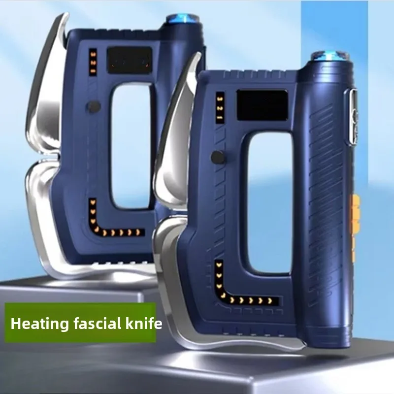 Fascia Board Micro Electric Vibration Muscle Knife Muscle Relaxation Fascia Gun Red Light Heating Massage Scraping Fasciotome