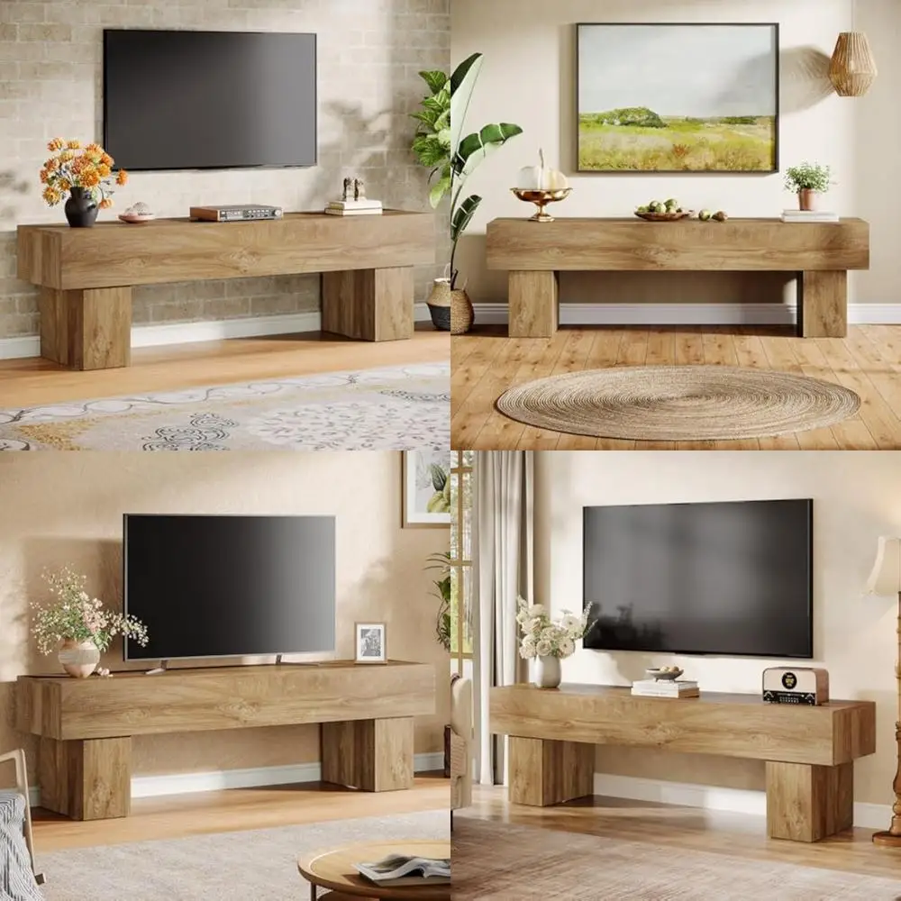 63" Tv Stand, Farmh… - image