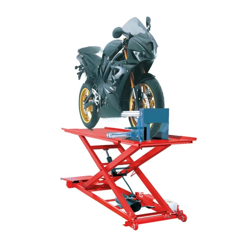 Motorcycle lift pneumatic ultra-thin lift load-bearing 750KG