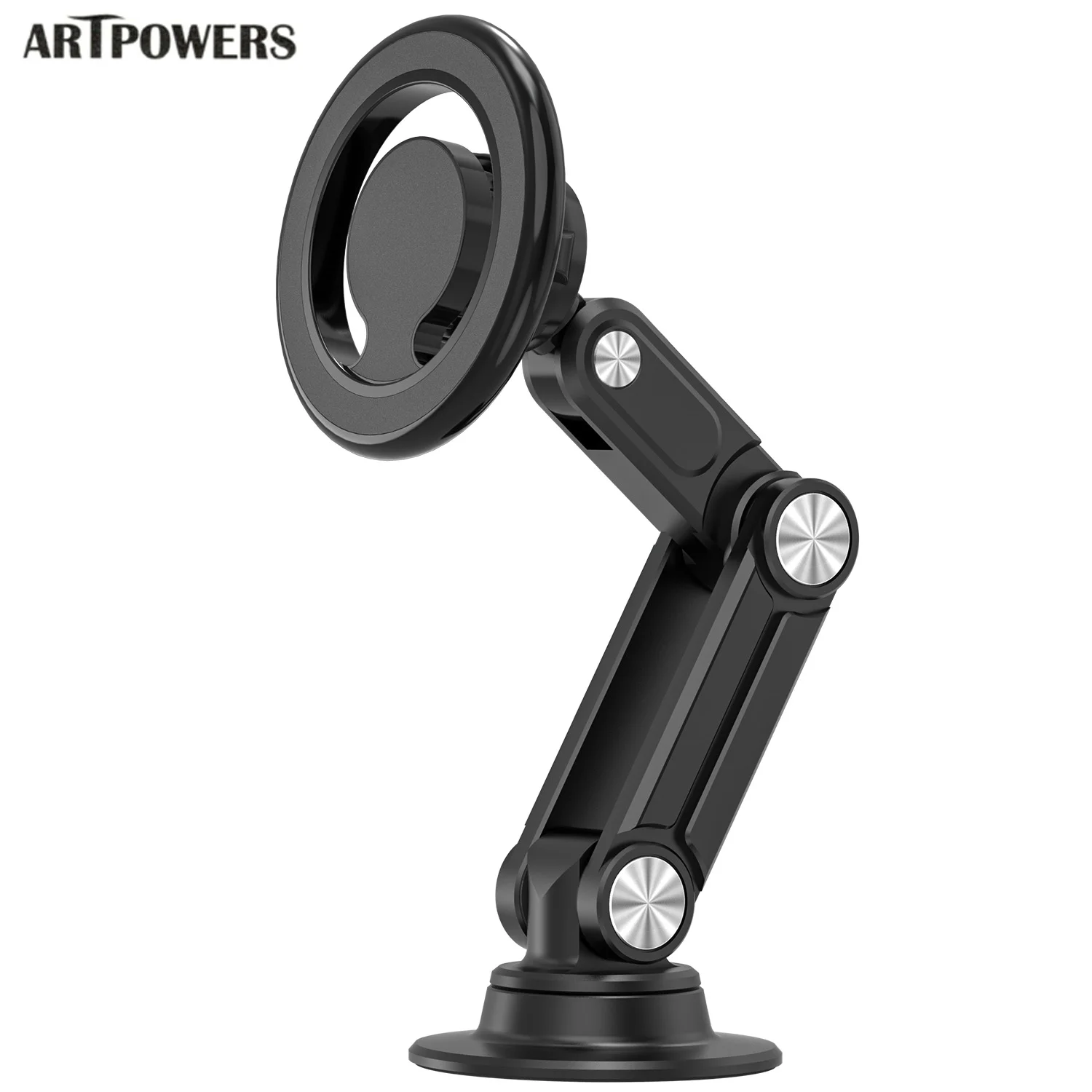 Artpowers Magnetic Car Phone Holder for Xiaomi Iphone 12 13 14 Pro Max Cellphone Telephone Cell Phone Stand Support Accesories