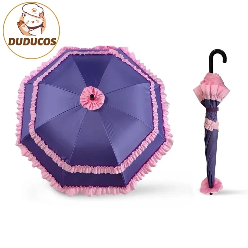 Rikka Takanashi Косплей Длинный солнцезащитный зонтик Реквизит Модель вещи Лолита Chuunibyou Demo Koi Ga Shitai Хэллоуин