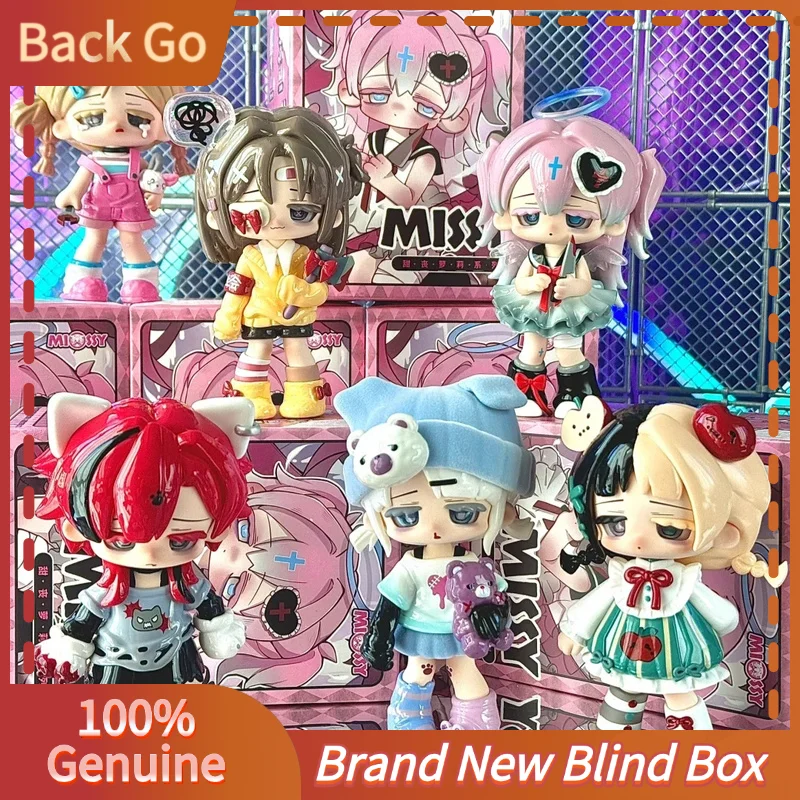 

100% Original Missy Sweet Mourning Lolita Series Blind Box Cute Action Figure Toys Anime Figures Doll Decor Toy Birthday Gift