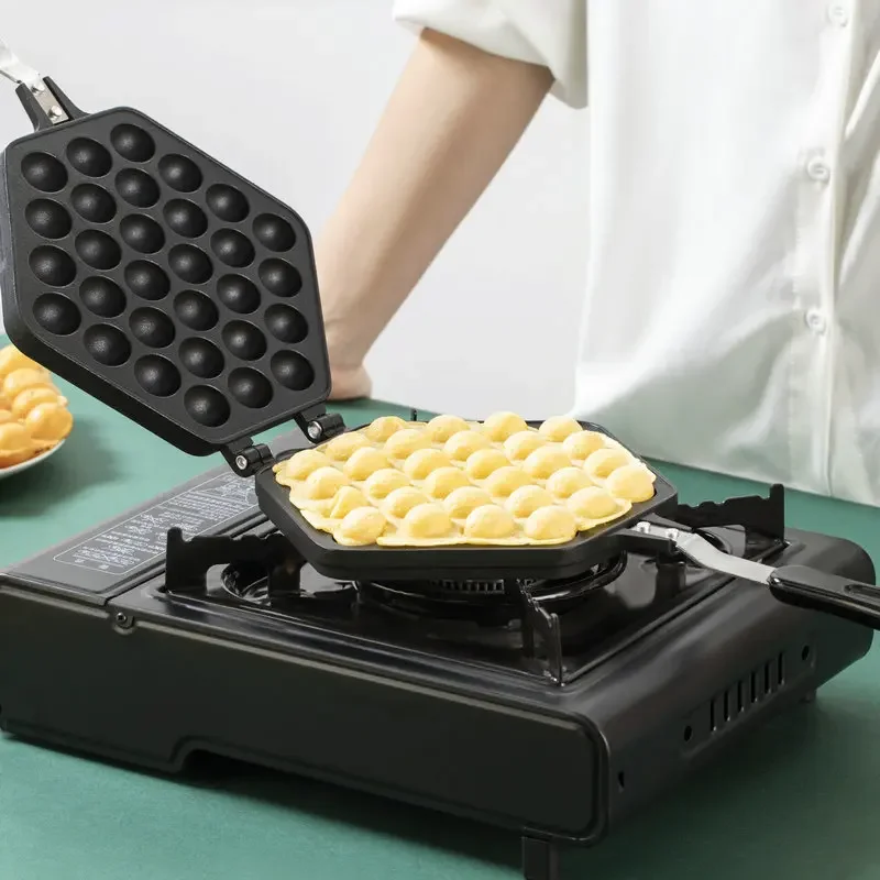 

Household Waffle Bake Maker Kitchen Non-stick Aluminum Alloy Waffle Maker Pan Mould Mold Press Plate Waffle Iron Baking Tools