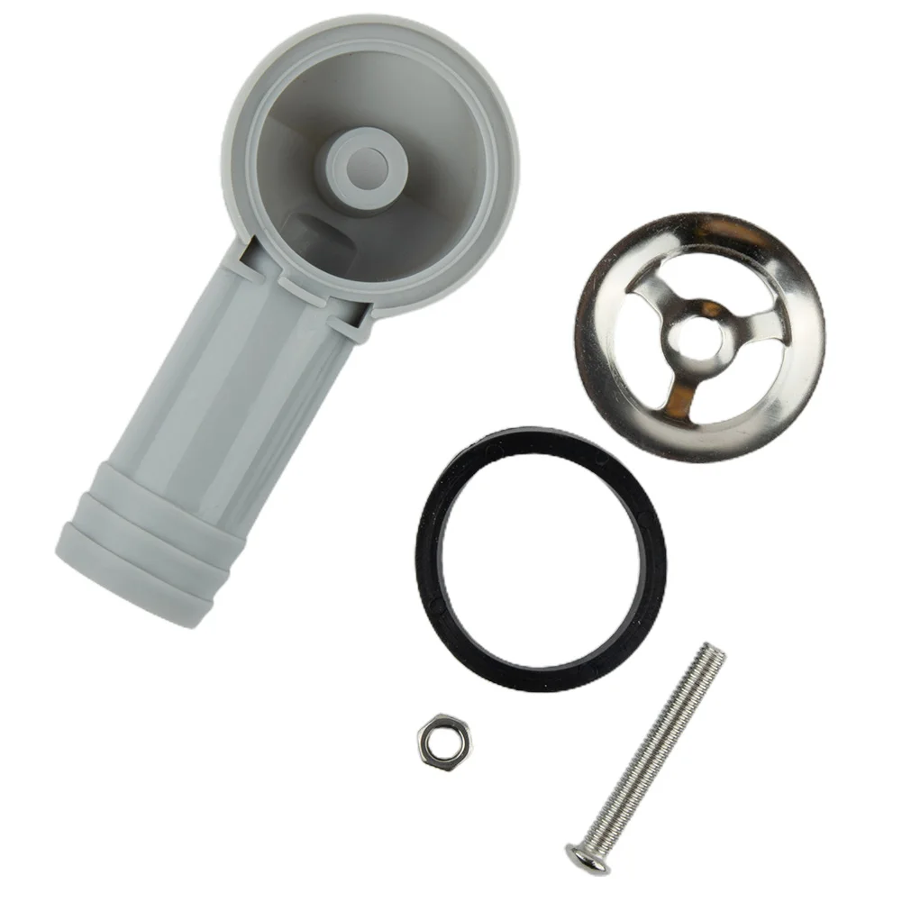 Kitchen Sinks Waste Overflow Tap Overflow Pipe Replacement Parts Seal Waste ABS Flexible Kitchen Sink Overflow Tap 1pcs