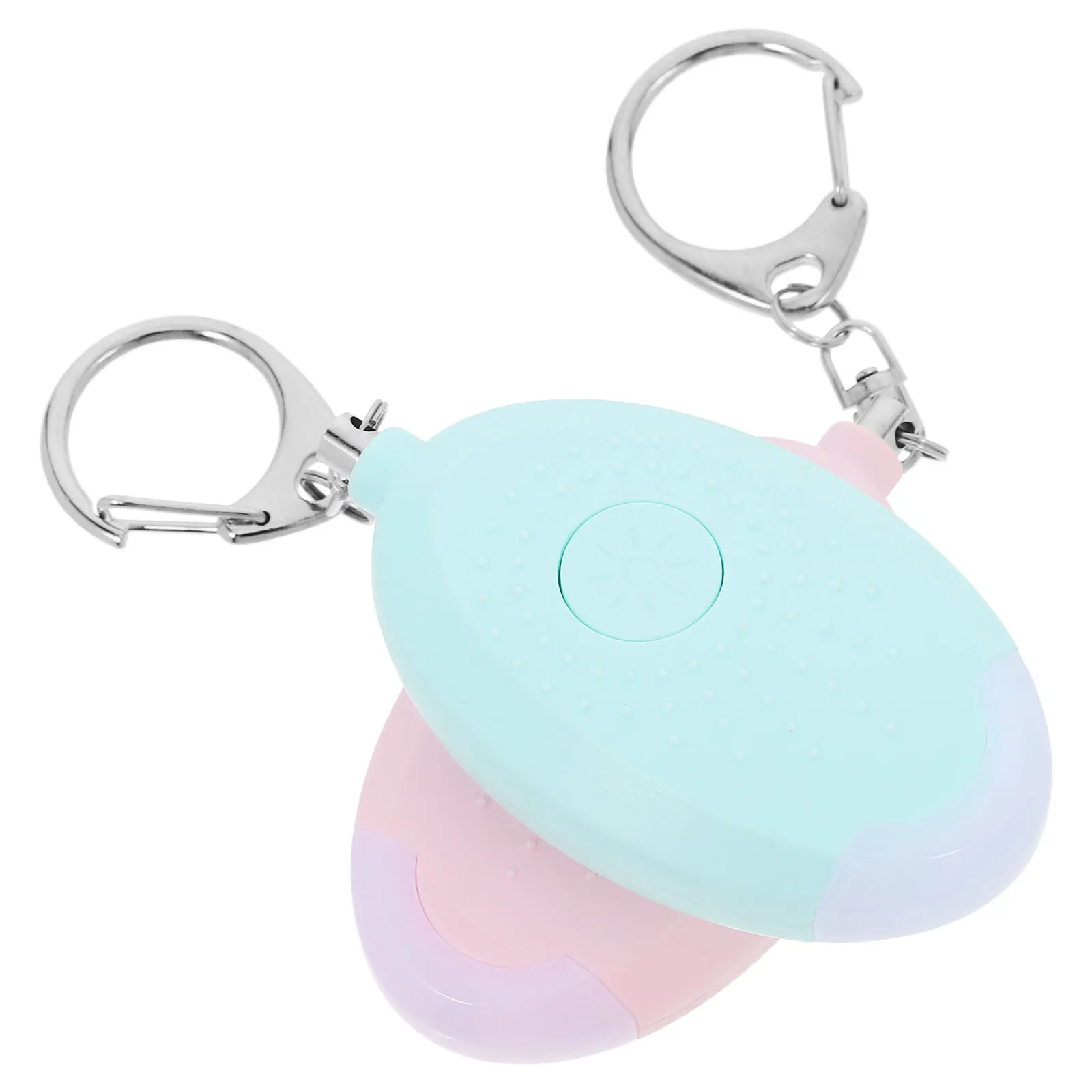 2pcs Personal Security Alarm For Women 130Db Siren Emergency Alarm Keychain Safety Device Led Light Sos Function