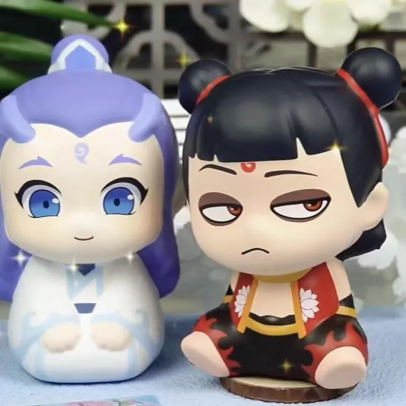 Nezha 2: 魔法の少年が海を轟音を立ててゆっくりとリバウンドピンチ音楽ハンドヘルド Ao Bing 解凍おもちゃクリエイティブ装飾品ペンダント