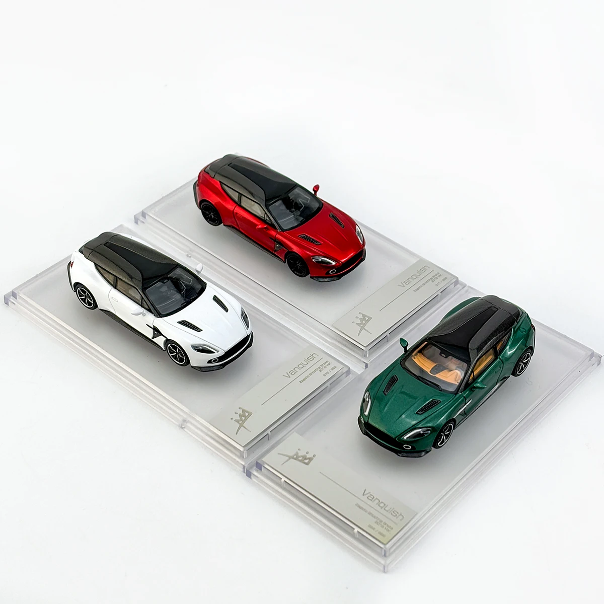 King model 1：64 Vanquish Zagato diecast car models