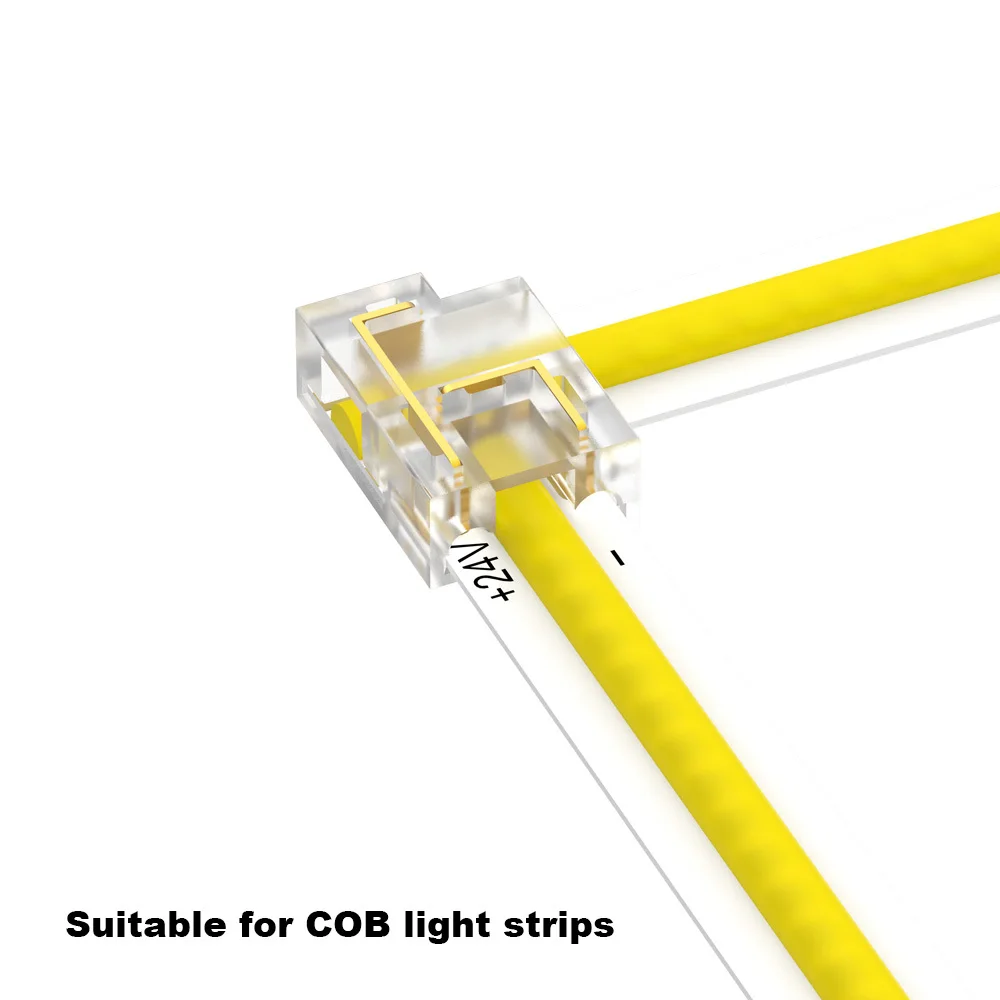 Mini LED Wire Connectors 12 In 1 Compatible With COB And SMD LED Light Strip Multifunctional 2 Pin For 8mm 10mm Terminal Blocks