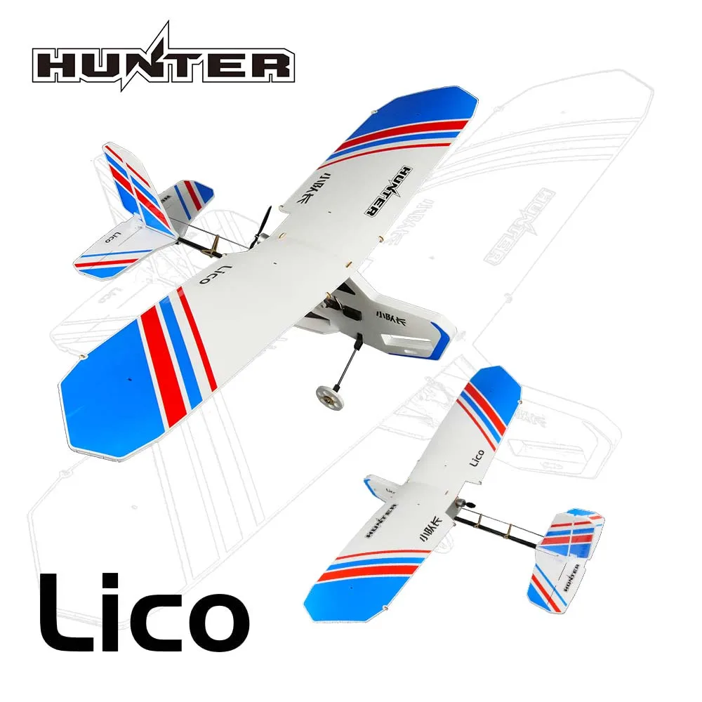 HEEWING/HEE WING Hunter Lico Trainer MPP RC samolot dla początkujących 640mm rozpiętość skrzydeł wersja ARF lub wersja PNP