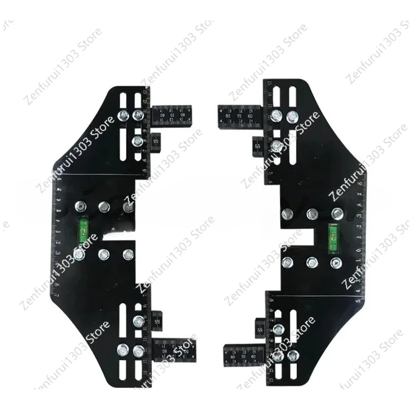 Double Track Elevator Lift Guide Ruler Rail Positioning Ruler