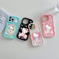 Cute pink anime Hello Kitty Phone Case for OPPO A7 A9 A15 A16K A17 A31 A38 A53 A54 A55 A57 A58 A74 A76 A79 A92 A98 4G 5G Cover