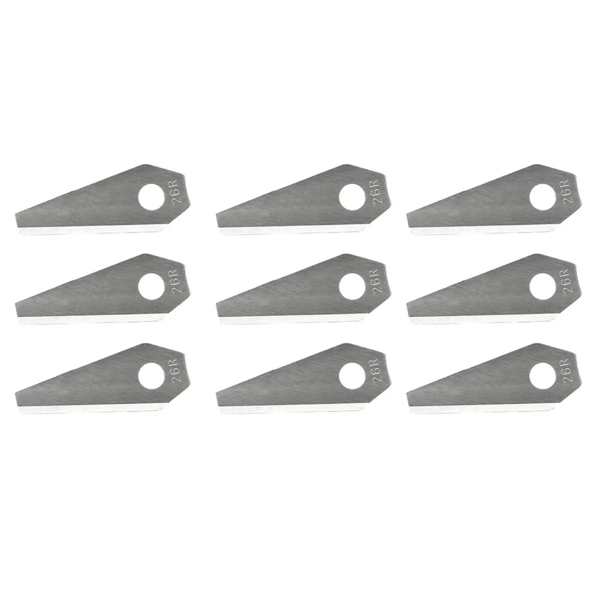 9pcs Trim Blades Lawn Mower Lawn Replacement Trim Blades for Indego Robotic Lawn Mower Gardening Power Tools