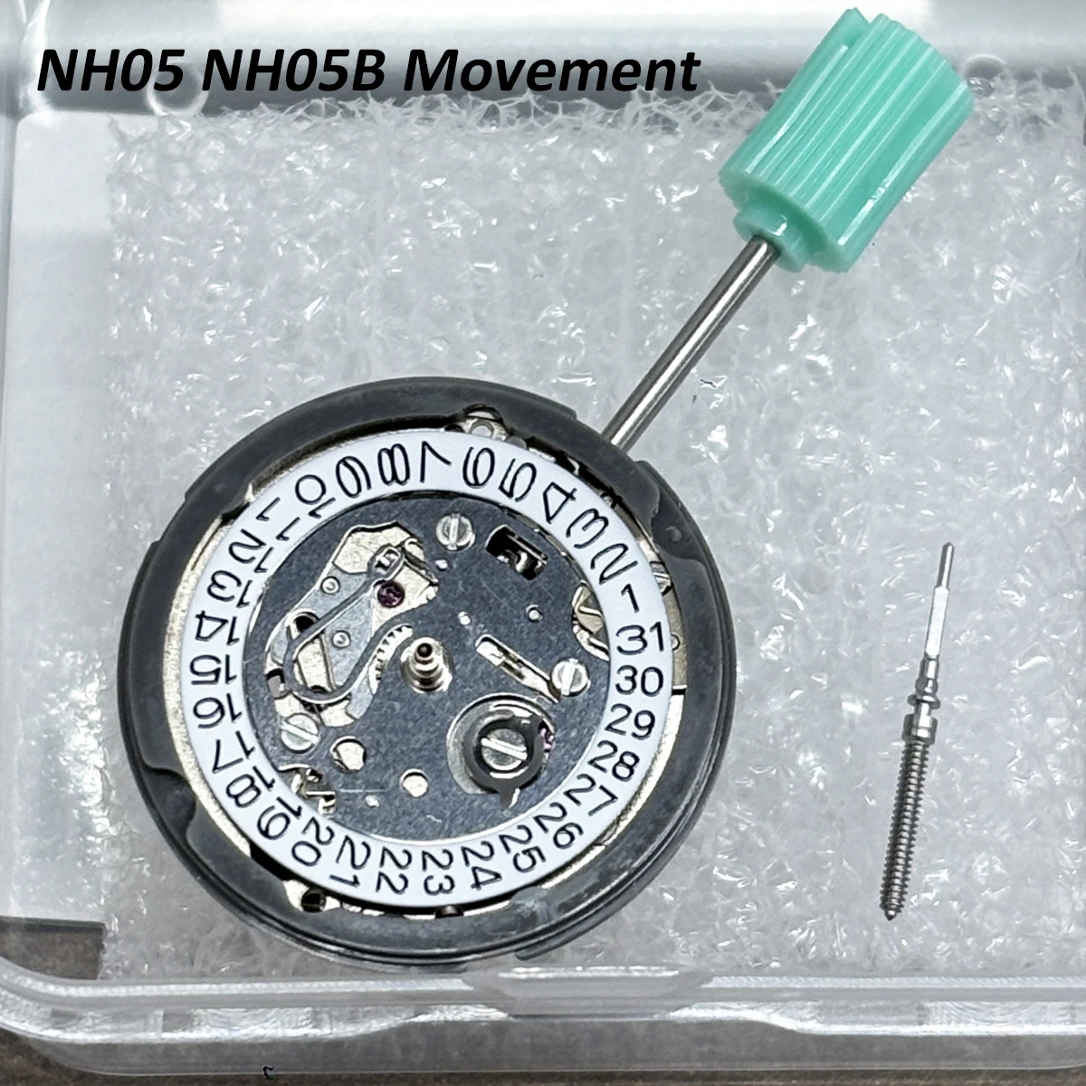 

Оригинальный японский механизм NH05 NH05B с 3-значным календарем и функцией установки даты, высокоточный автоматический механический часовой механизм для наручных часов