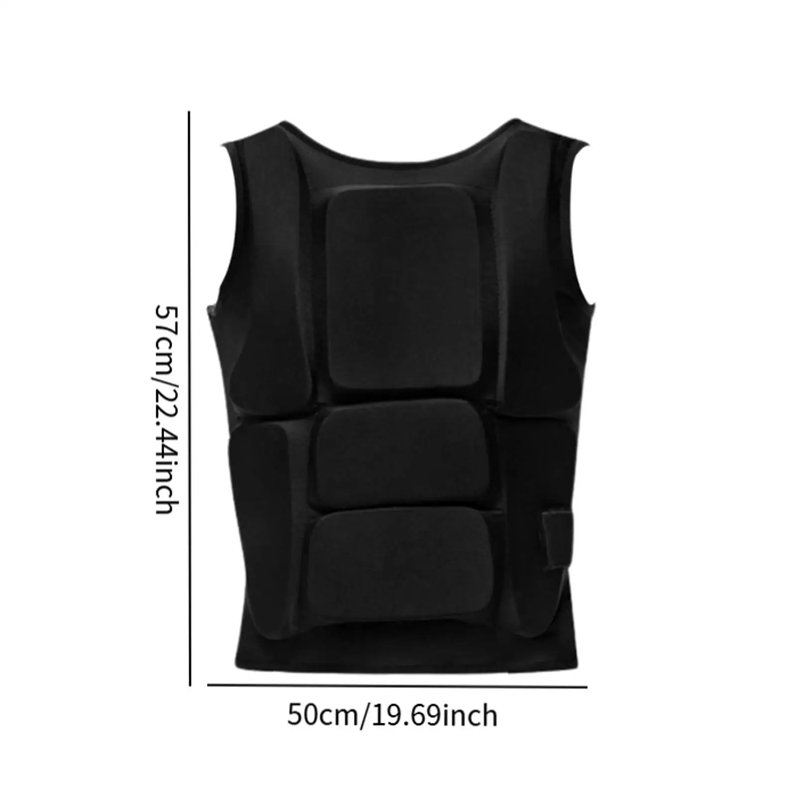 Karate Chest Guard Protection Protective Gear Rib Shield for Heavy Punching Kickboxing Sparring Training Training Grappling