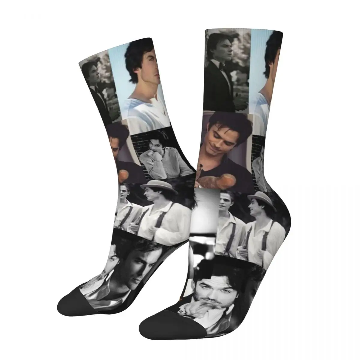 Calcetines Unisex con estampado 3D, medias cálidas, estilo callejero