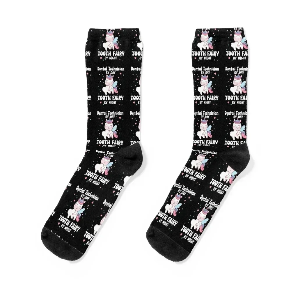 A tooth fairy by night, a dental technician by day Socks winter gifts winter thermal Novelties aesthetic Socks Woman Men's