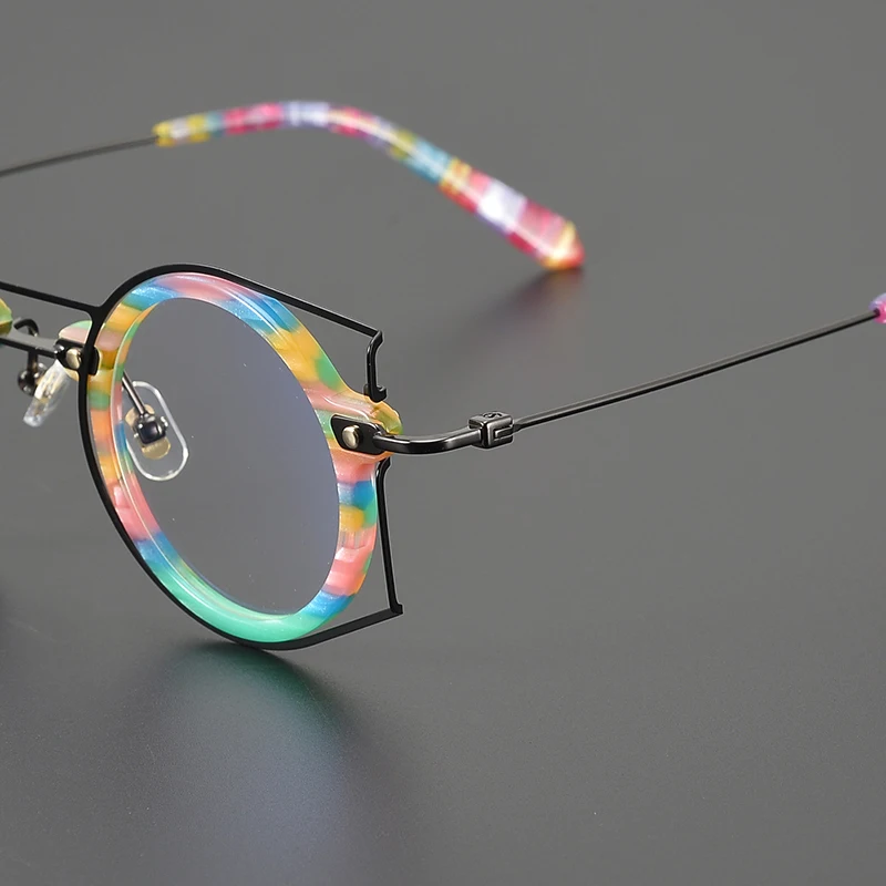 Niche Design Ultra-light Full-frame Retro Eyeglasses Frame Anti-blue Light