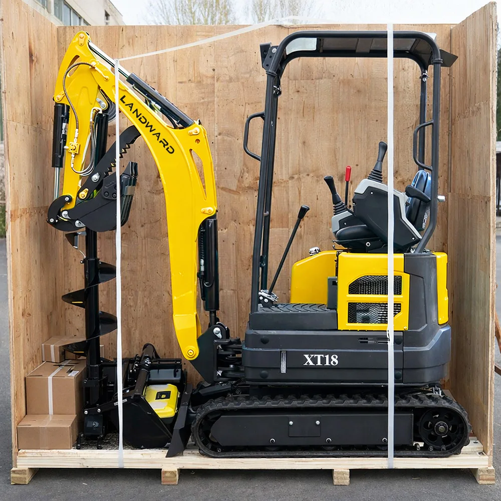 Mini Escavatore 1.8T, Vendita Calda in Europa, Motore Kubota, Escavatore Idraulico Diesel, Piccolo Escavatore Agricolo XT18 Personalizzato