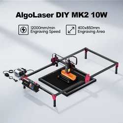 Laser Engraver add Air Nozzle 10W Output Laser Engraving Cutting Tool for Coating Metal Wood MDF Acrylic Leather Emergency Stop