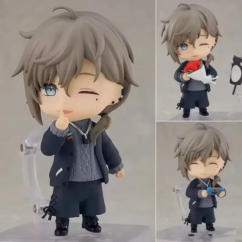 

Anime Virtual YouTuber Figure Q Version Kanae Action Figure Cute Gawr Gura Amelia Movable Joints PVC Model Collectible Toy Decor