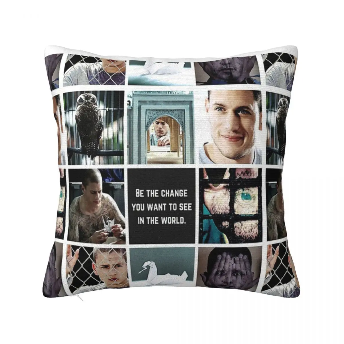 Aesthetic Michael Scofield Cushion Sofa Cushion Cover Cushion Cover 45X45 Pillow Case Pillow Cover