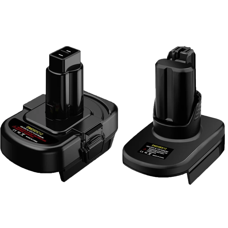 HAKSINKY Battery Adapter for DL/Milwaukee 18/20V Batteries To for Milwaukee/Bosch/DL/Makita 12/14.4V Ni-CD Ni-MH Battery Tools