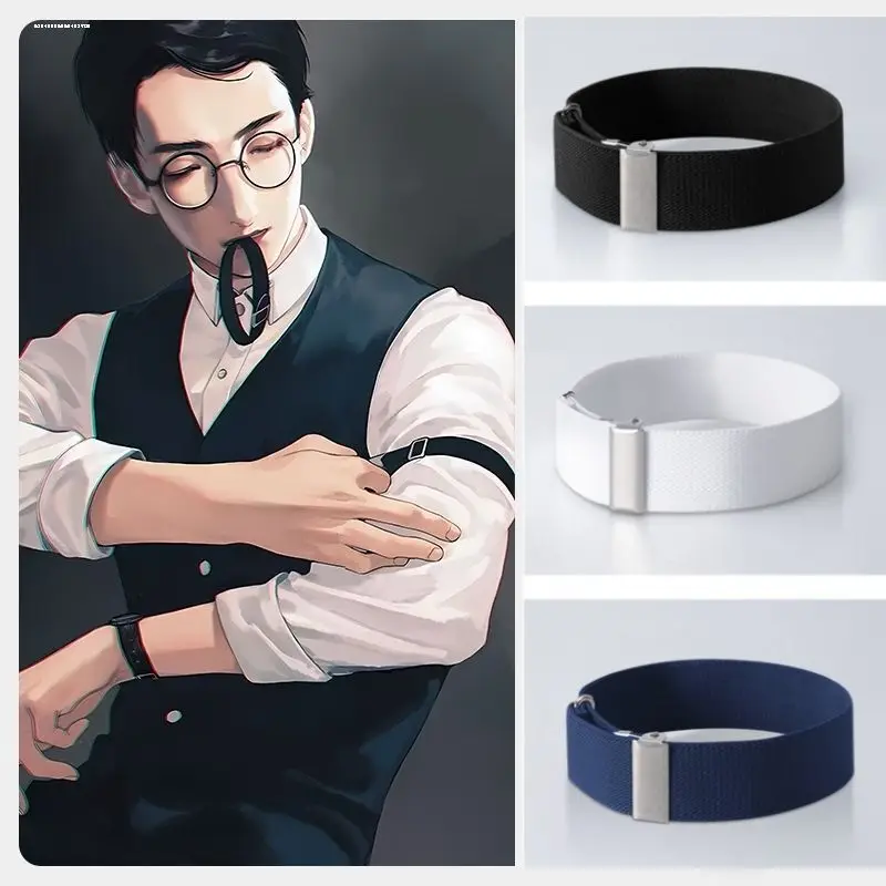COS Shirt Arm Bands Sleeve Cuffs Shirt Sleeve Rings Bartender Arm Bands Sleeve Straps Men Women Sleeve Bands Suit Cufflinks