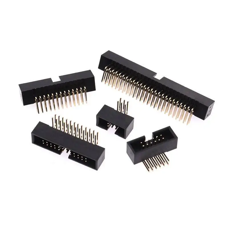 1,27 mm Rastermaß Einfacher Bullhorn-Bogenstecker DC3-Anschluss 6-polig 8-polig 10-polig 12-polig 16-polig 20-polig 34-polig 40-polig 50-polig Neu – Detail 6