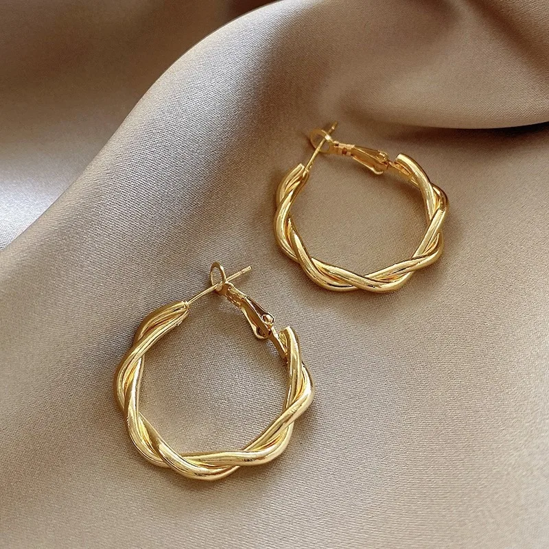Various Fashionable Niche Design High-end Cool Style Earrings Simple Temperament Trendy Earrings Jewelry Accessories Gift