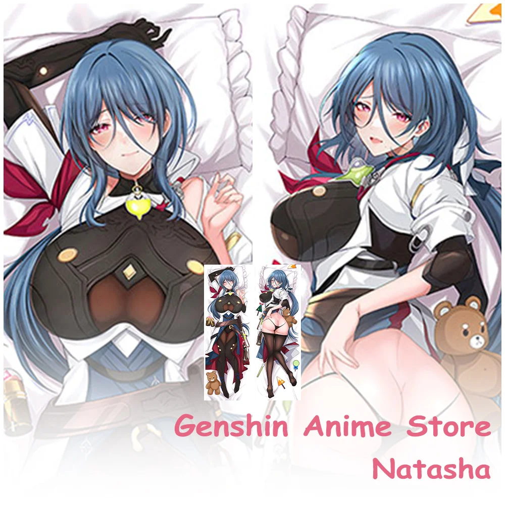 

Dakimakura Honkai: Star Rail Natasha Anime Pillowcase Cosplay Props Polyester Anime 2Sided Printed Otaku Pillow Cushion Covers