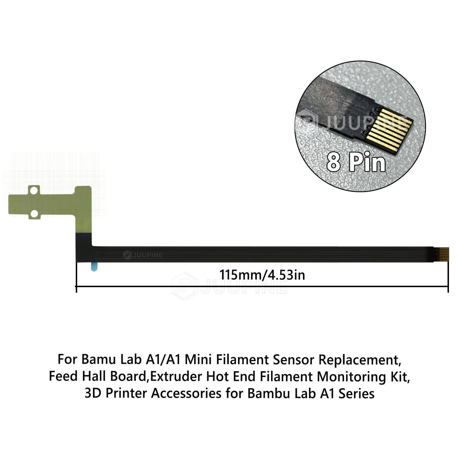Bambu Lab A1/A1mini 3Dプリンター用押出機フィラメントセンサーホール