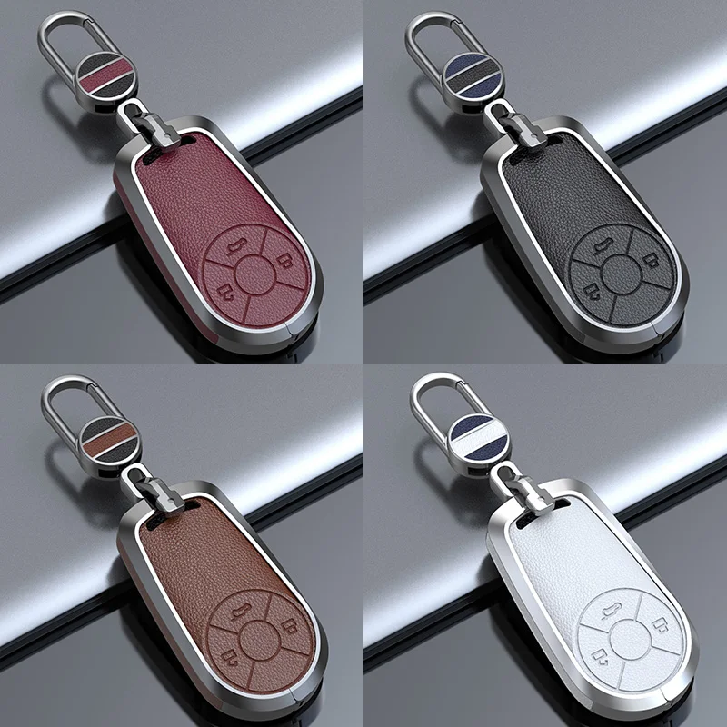 Zinc Alloy Car Key Case Cover for Greatwall Ora Good Cat GT Lightning Cat Ballet Cat Protection Keychain Keyless Accessories